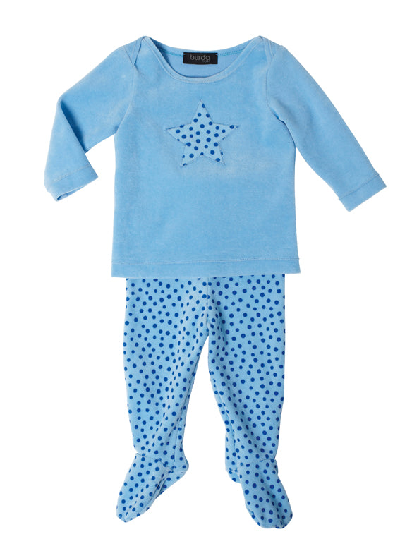 Symønster Burda 9423 - Bukser Coordinates Skjorte Top - Baby | Billede 2