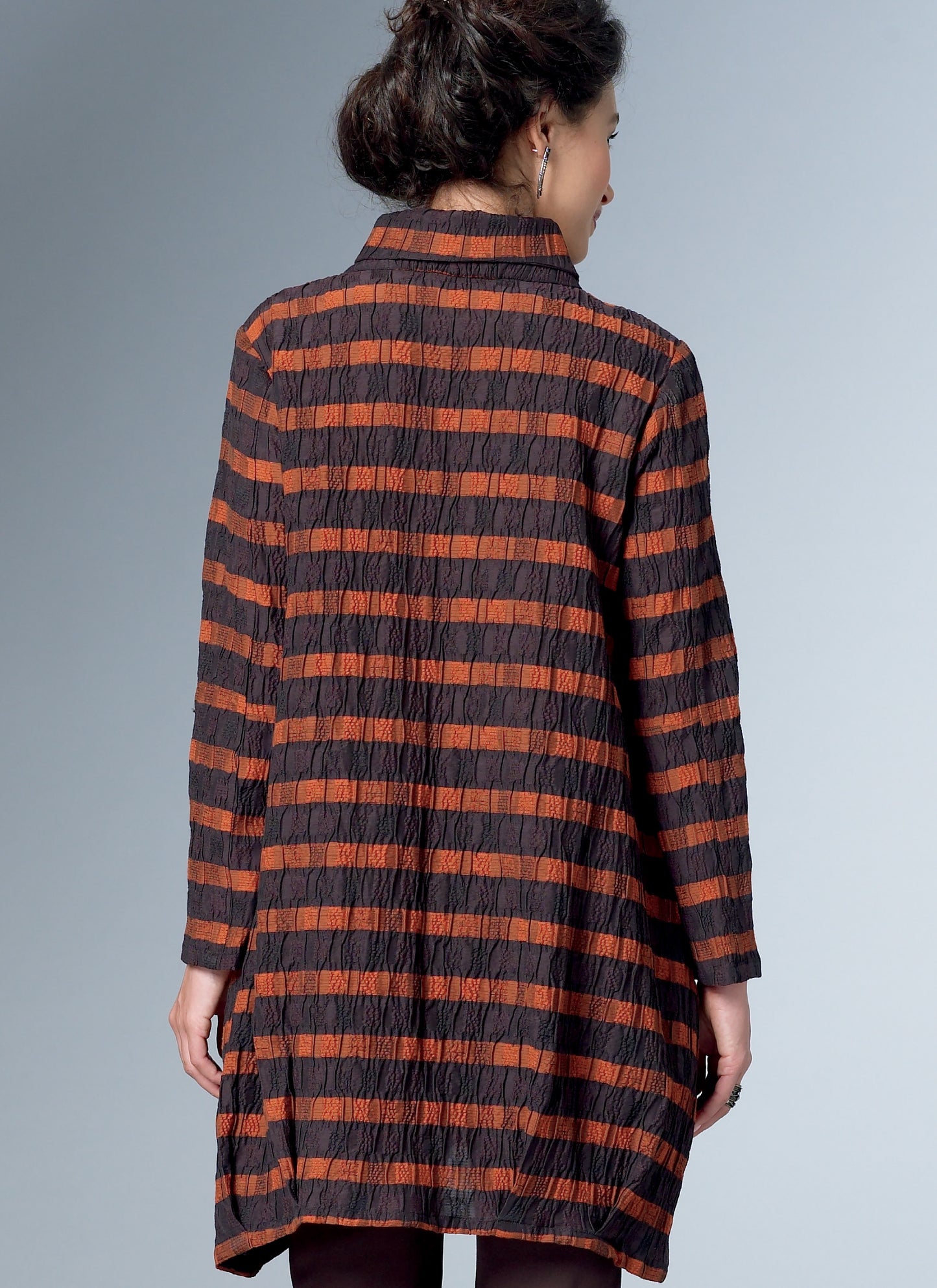Symønster Butterick 6491 - Skjorte Frakke - Dame | Design: Katherine Tilton | Billede 6