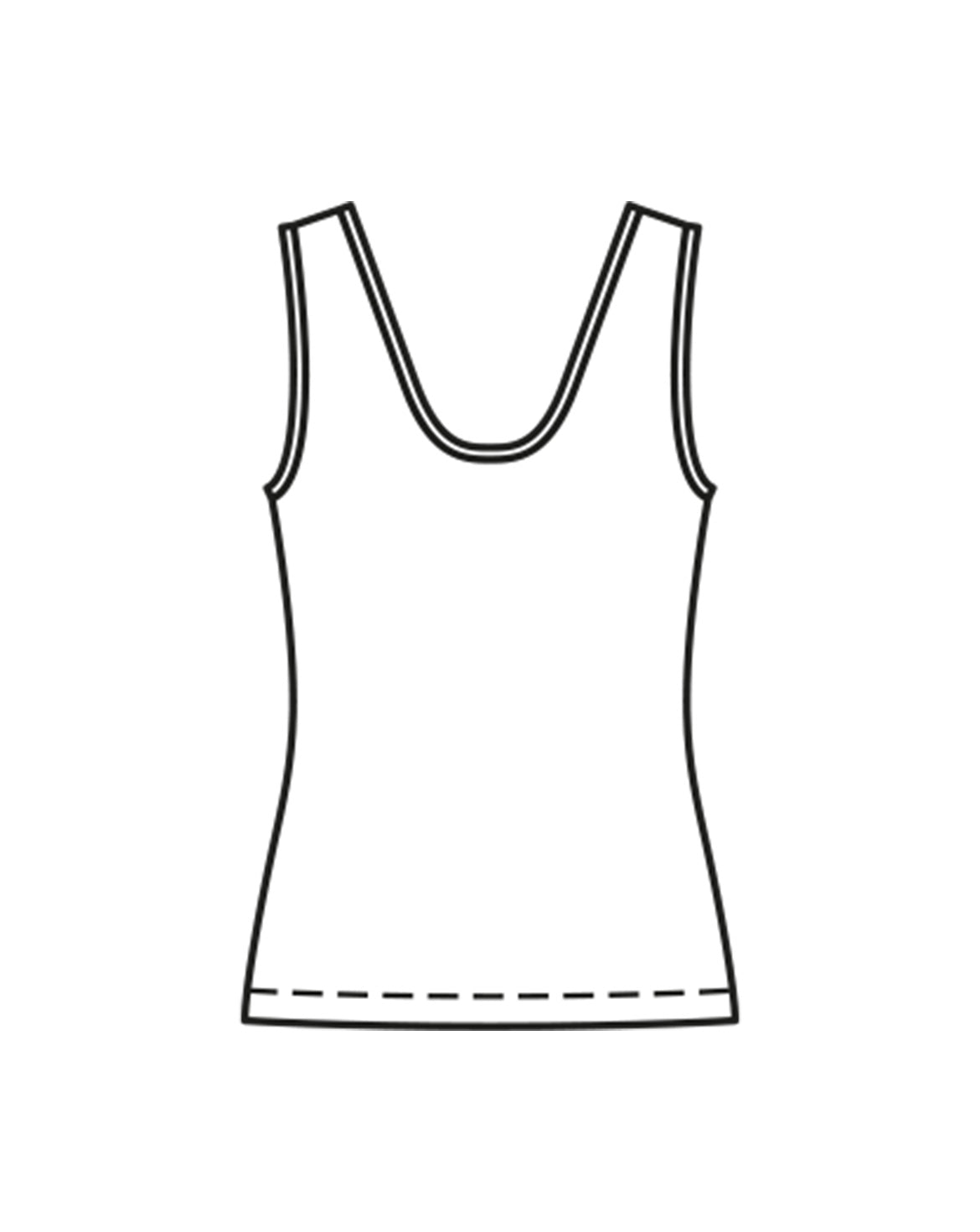 PDF-symønster - Burda 5852 - Top Sportstøj - Dame | Billede 18