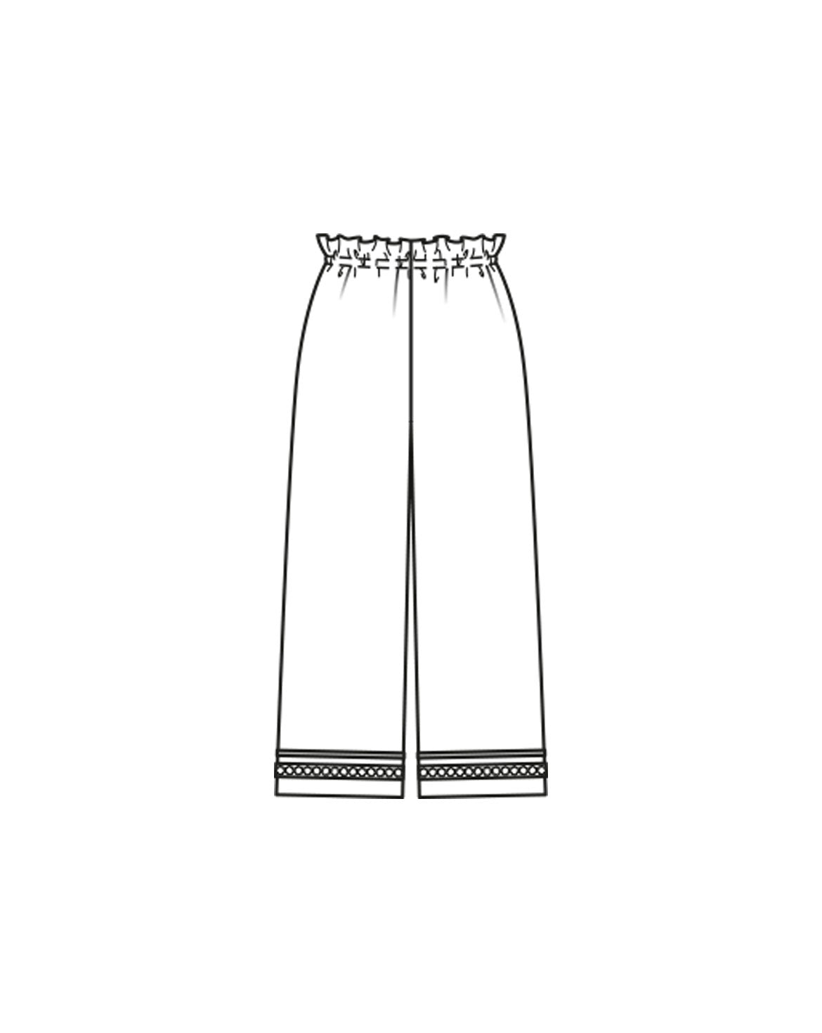 PDF-symønster - Burda 03/2023 #5B - Bukser Shorts - Dame | Billede 9