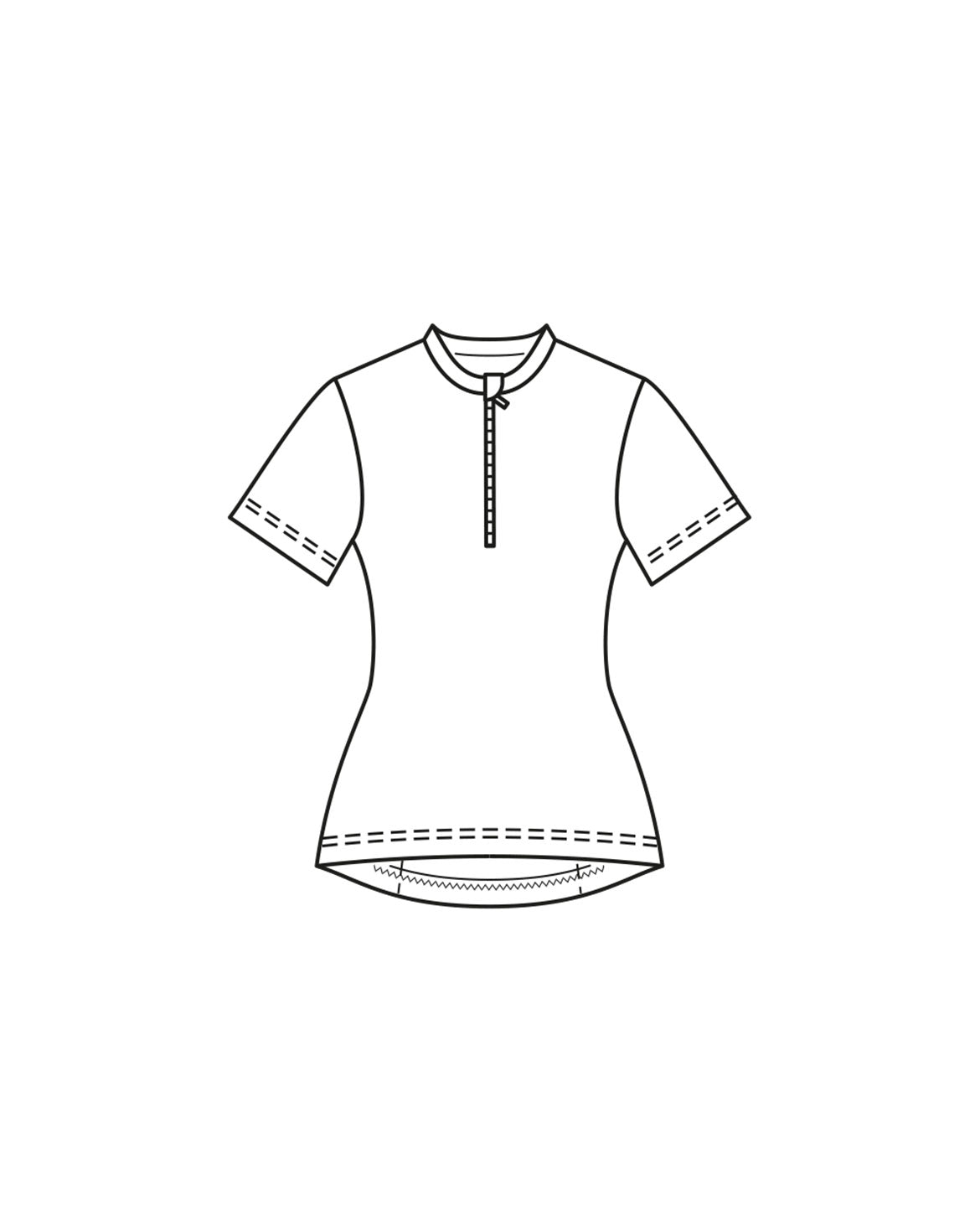 PDF-symønster - Burda 07/2023 #111 - Top Sportstøj - Dame - Casual | Billede 5
