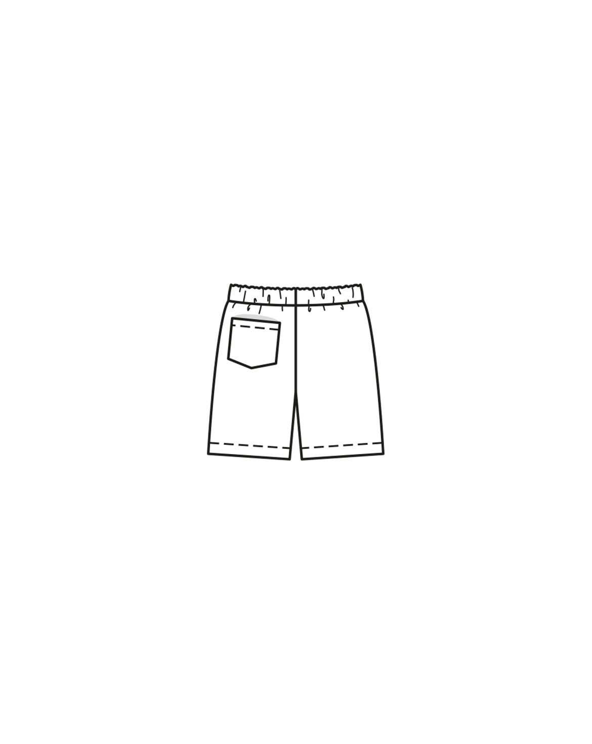 PDF-symønster - Burda 07/2023 #133 - Shorts - Dreng | Billede 5