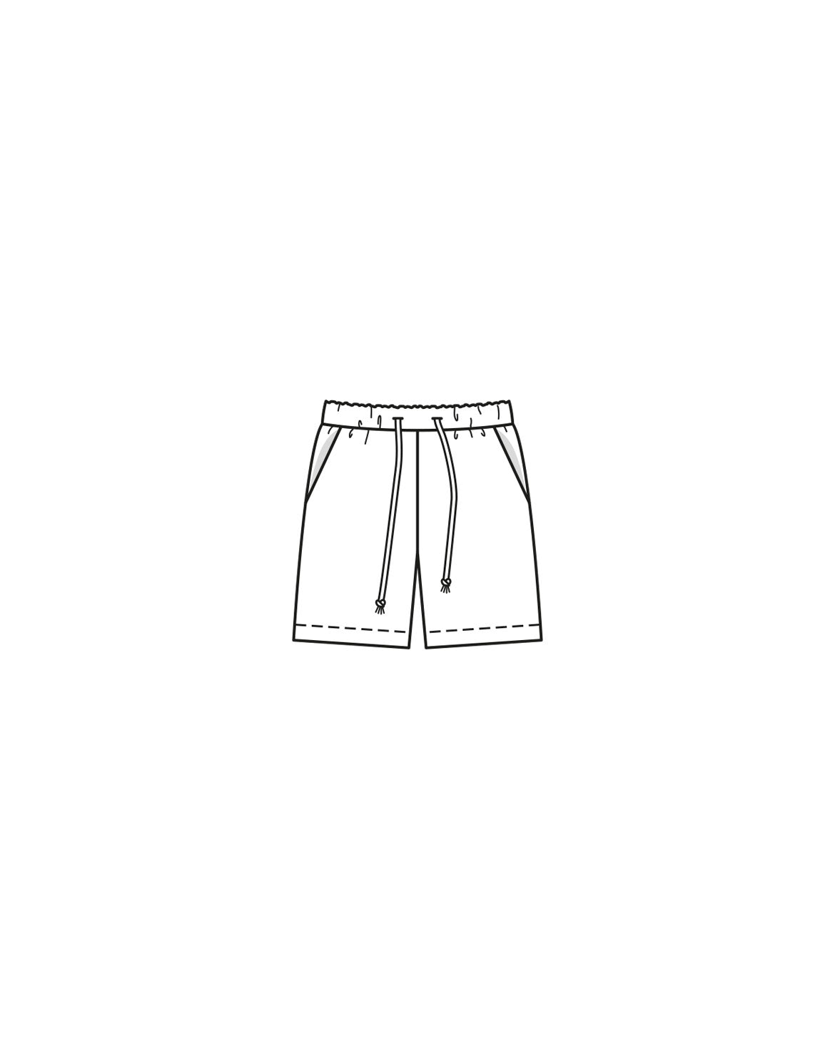 PDF-symønster - Burda 07/2023 #133 - Shorts - Dreng | Billede 4