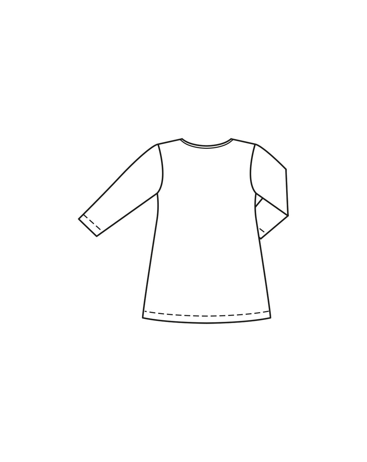 PDF-symønster - Burda 08/2023 #117 - Bluse Skjorte - Dame | Billede 11