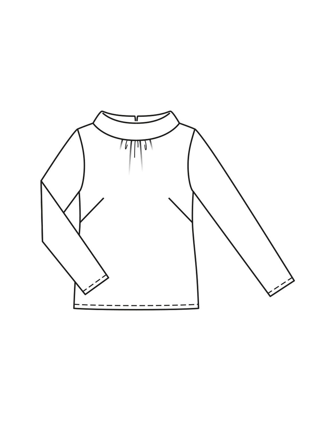 PDF-symønster - Burda 10/2023 #117 - Bluse Bukser Nederdel Skjorte - Dame - Business | Billede 5