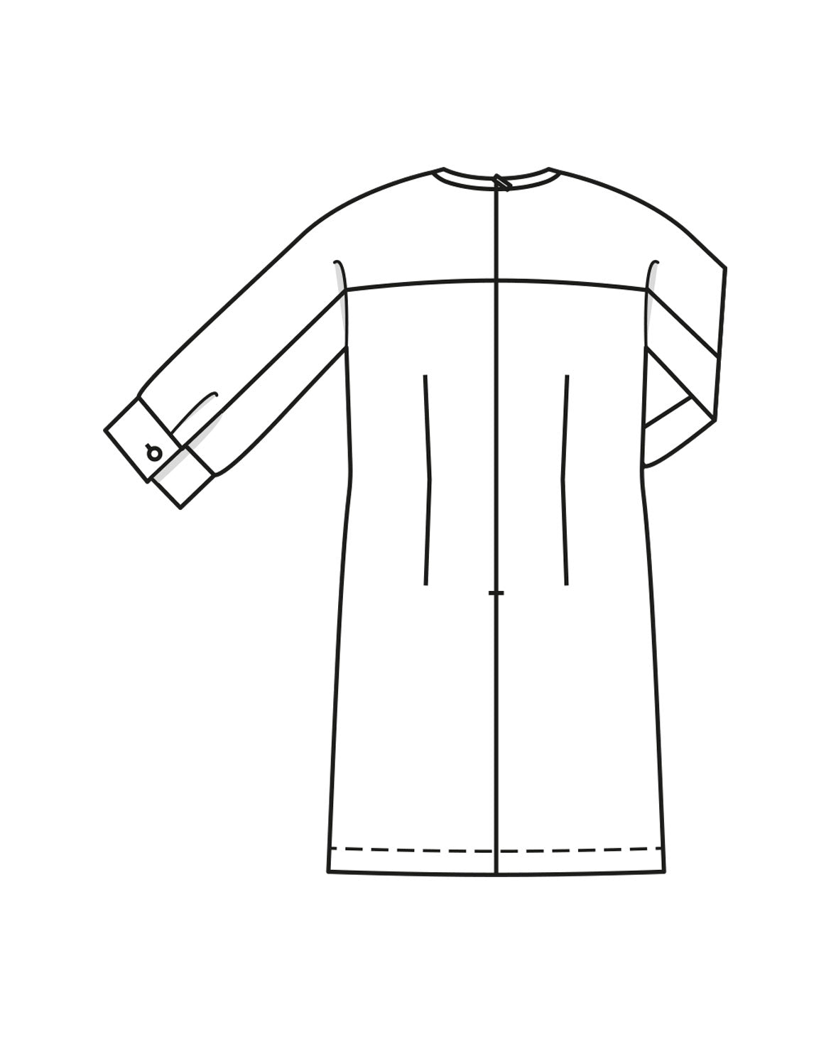 PDF-symønster - Burda 12/2023 #107 - Kjole Tunika - Dame | Billede 6