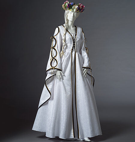 Symønster McCall´s 2004 - Kjole Historisk kostume - Dame | Billede 1