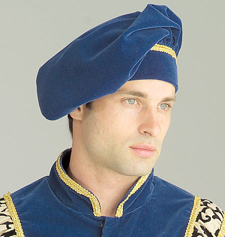 Symønster McCall´s 2007 - Tunika Historisk kostume - Herre - Hat | Billede 2