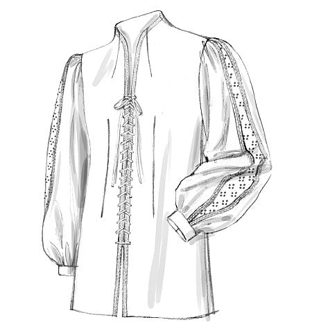 Symønster McCall´s 2027 - Skjorte Historisk kostume - Herre | Billede 1