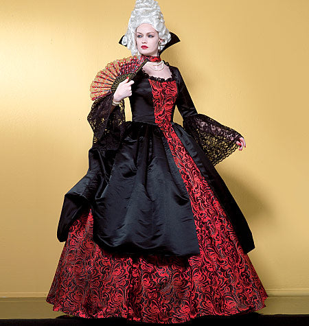Symønster McCall´s 2058 - Top Nederdel Historisk kostume - Dame | Billede 1