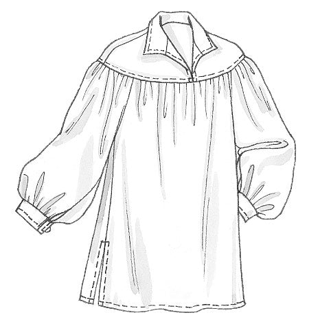 Symønster McCall´s 2059 - Skjorte Historisk kostume - Herre | Billede 4