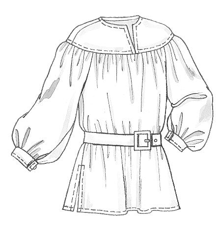 Symønster McCall´s 2059 - Skjorte Historisk kostume - Herre | Billede 5