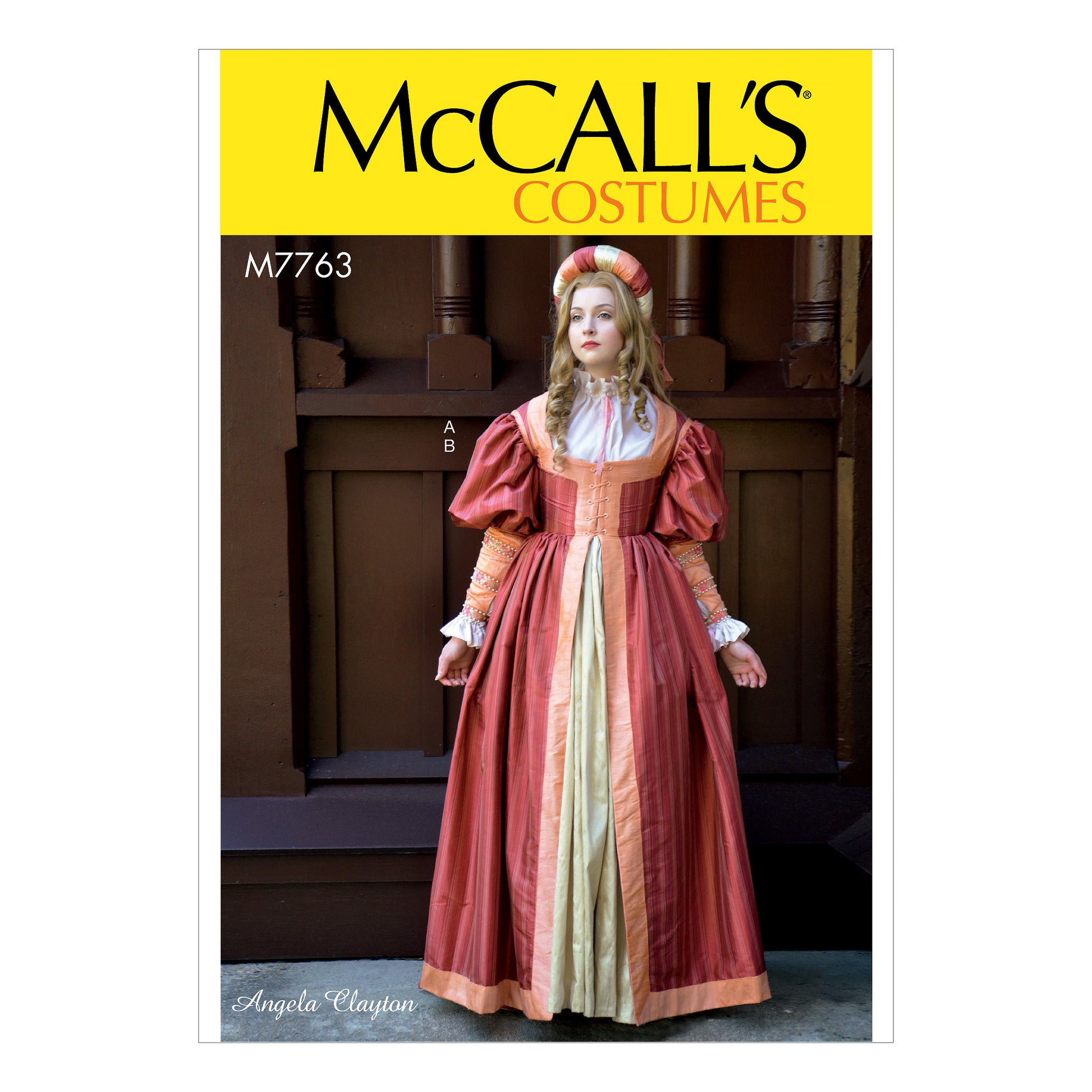 Symønster McCall´s 7763 - Nederdel Historisk kostume - Dame | Design: Angela Clayton | Billede 5
