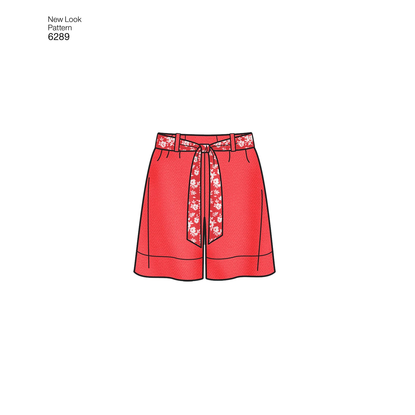 Symønster New Look 6289 - Bukser Shorts - Dame | Billede 1