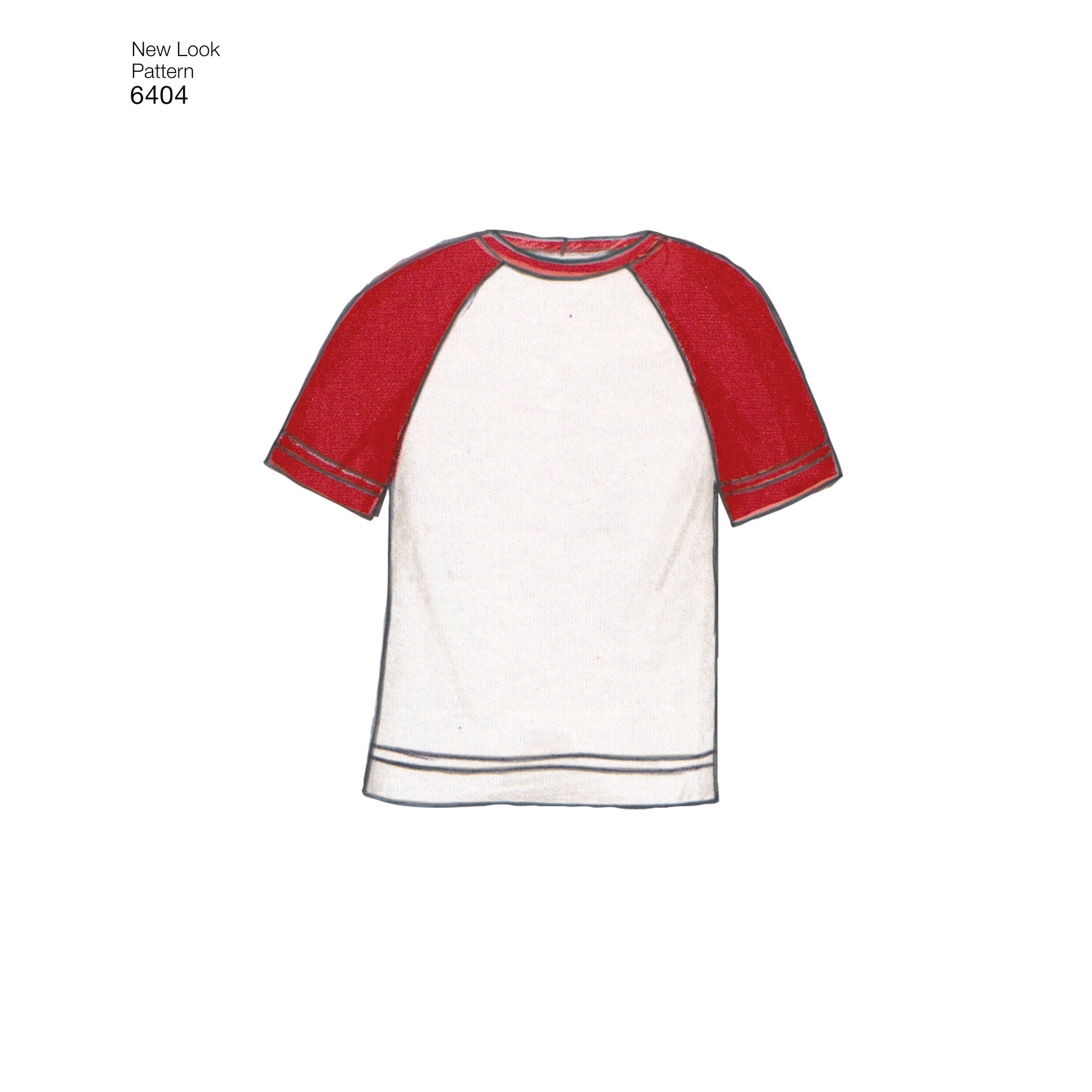 Symønster New Look 6404 - Top Bukser Skjorte Pyjamas - Dame Herre | Billede 1