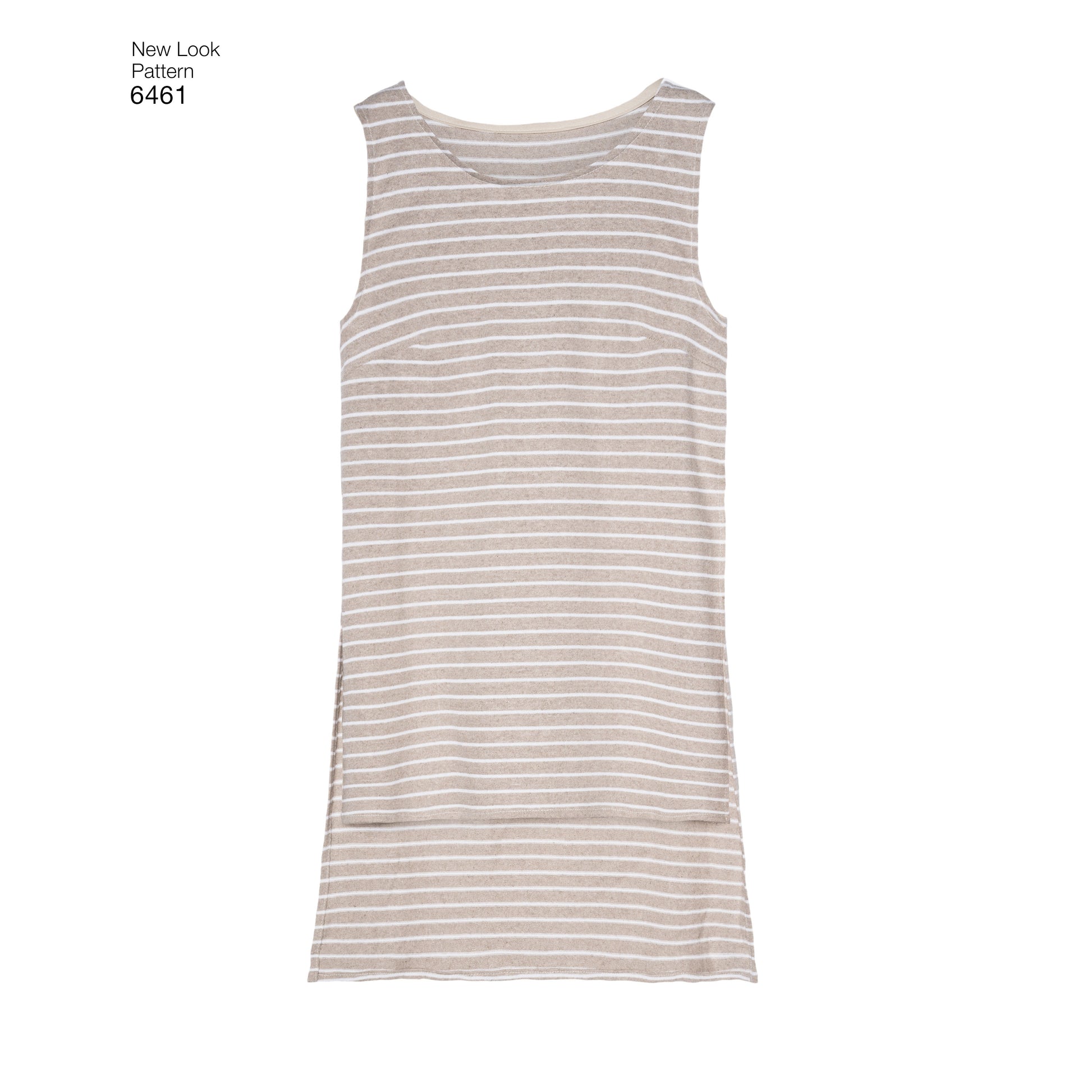 Symønster New Look 6461 - Kjole Top Tunika Bukser Skjorte - Dame | Billede 5