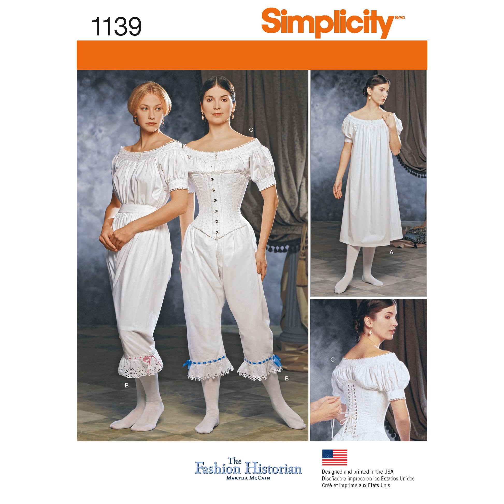 Symønster Simplicity 1139 - Dame | Billede 5