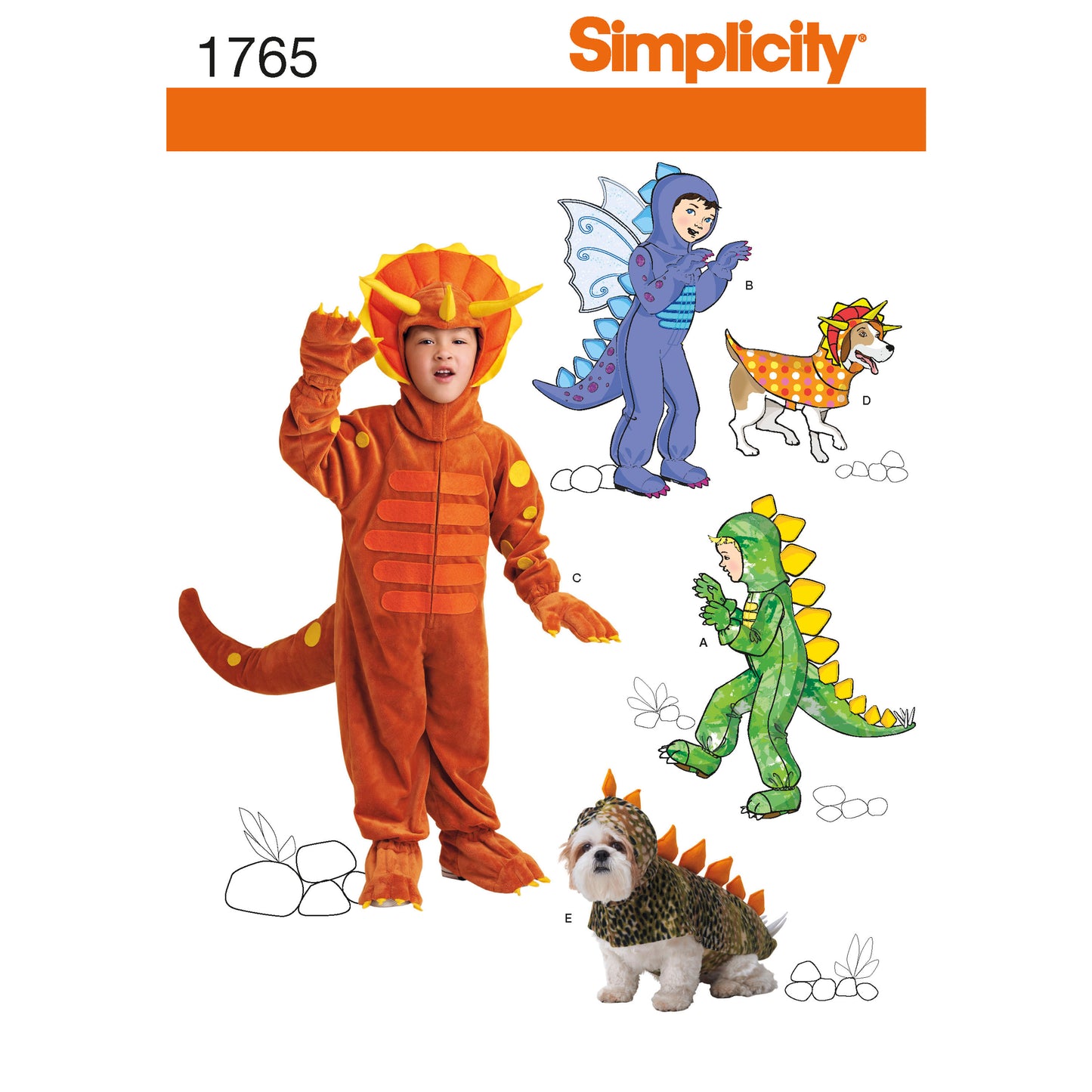 Symønster Simplicity 1765 - Kostume - Karneval | Billede 6
