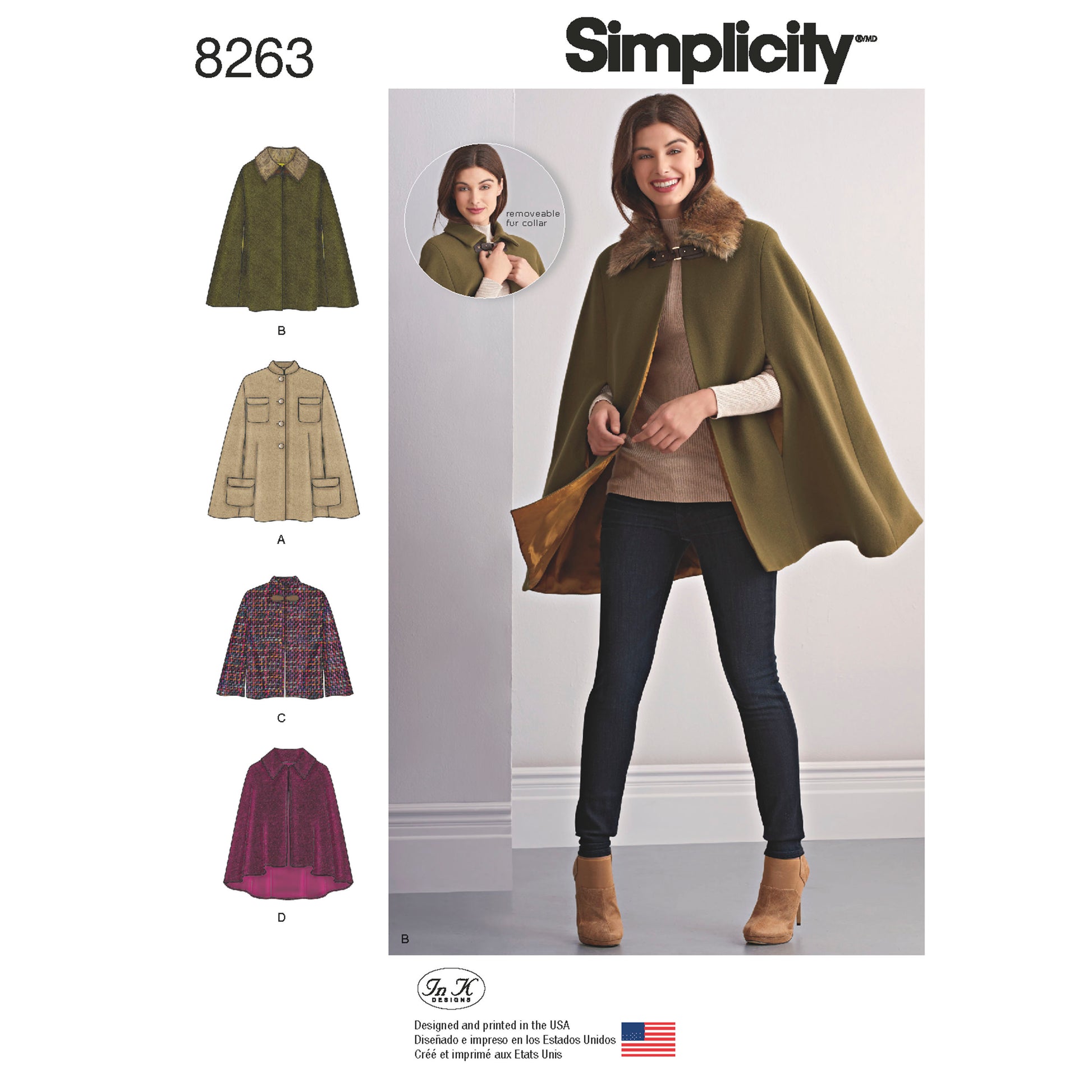 Symønster Simplicity 8263 - Dame | Billede 3