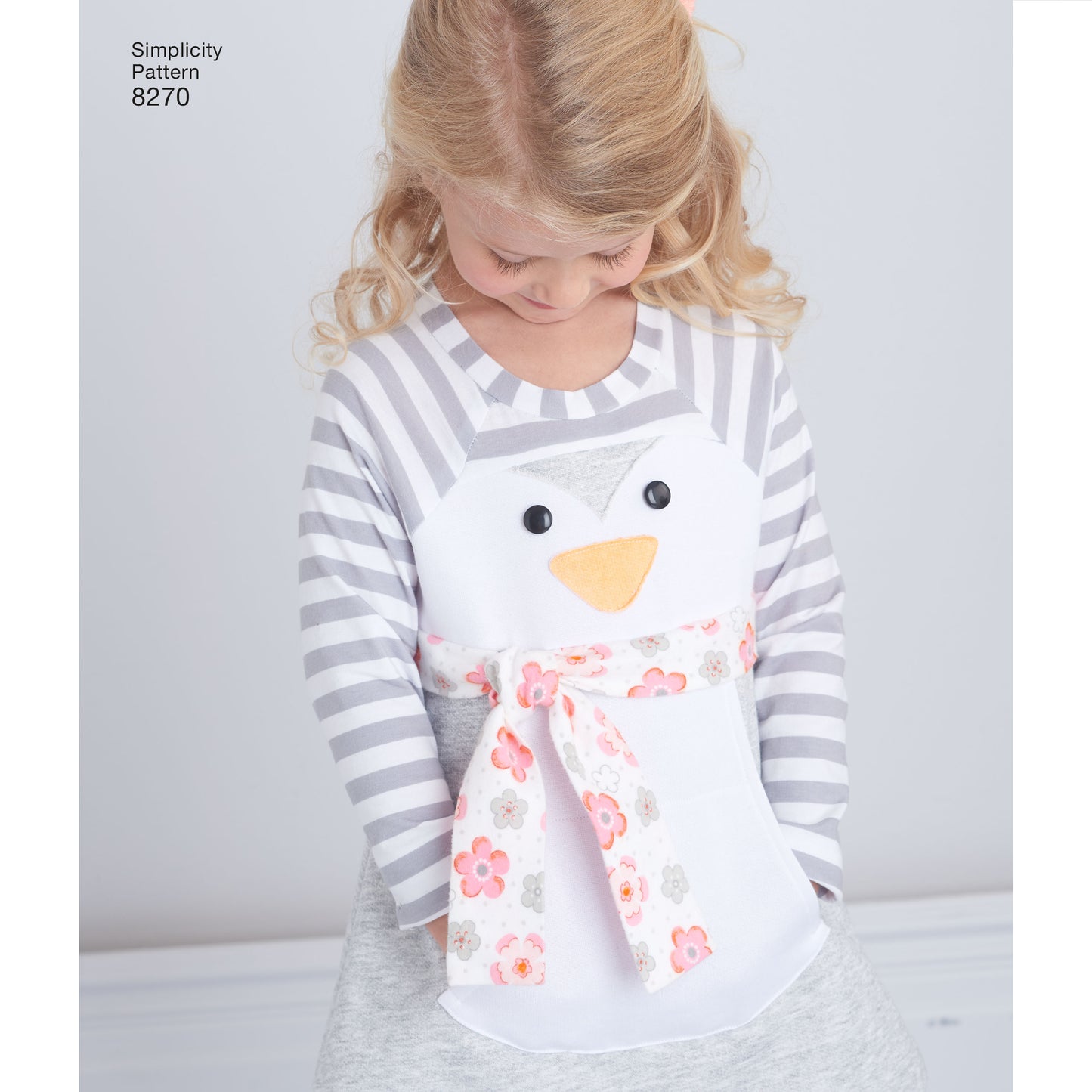 Symønster Simplicity 8270 - Kjole Tunika - Baby - Idræt | Billede 2