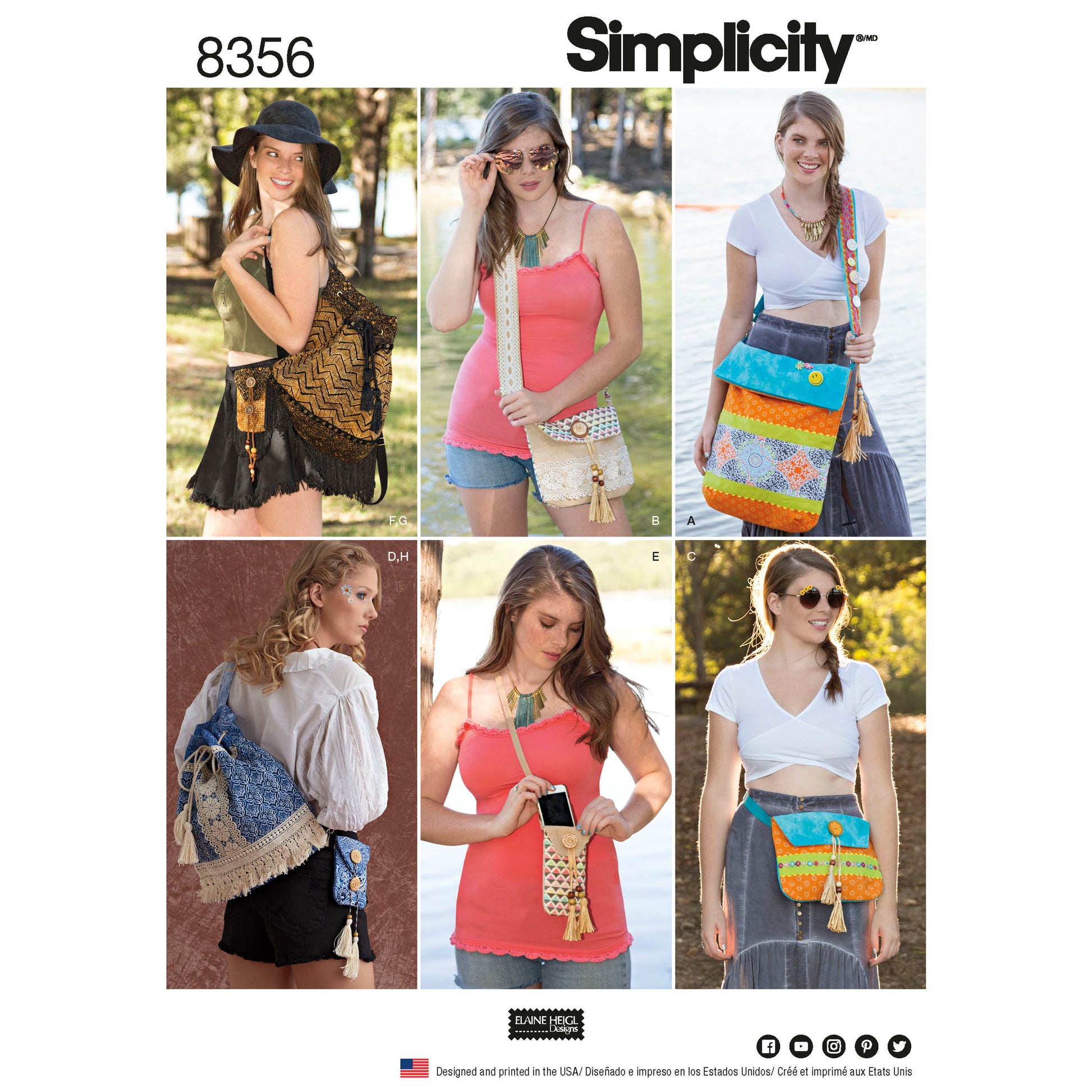 Symønster Simplicity 8356 - Rekvisiter | Billede 7