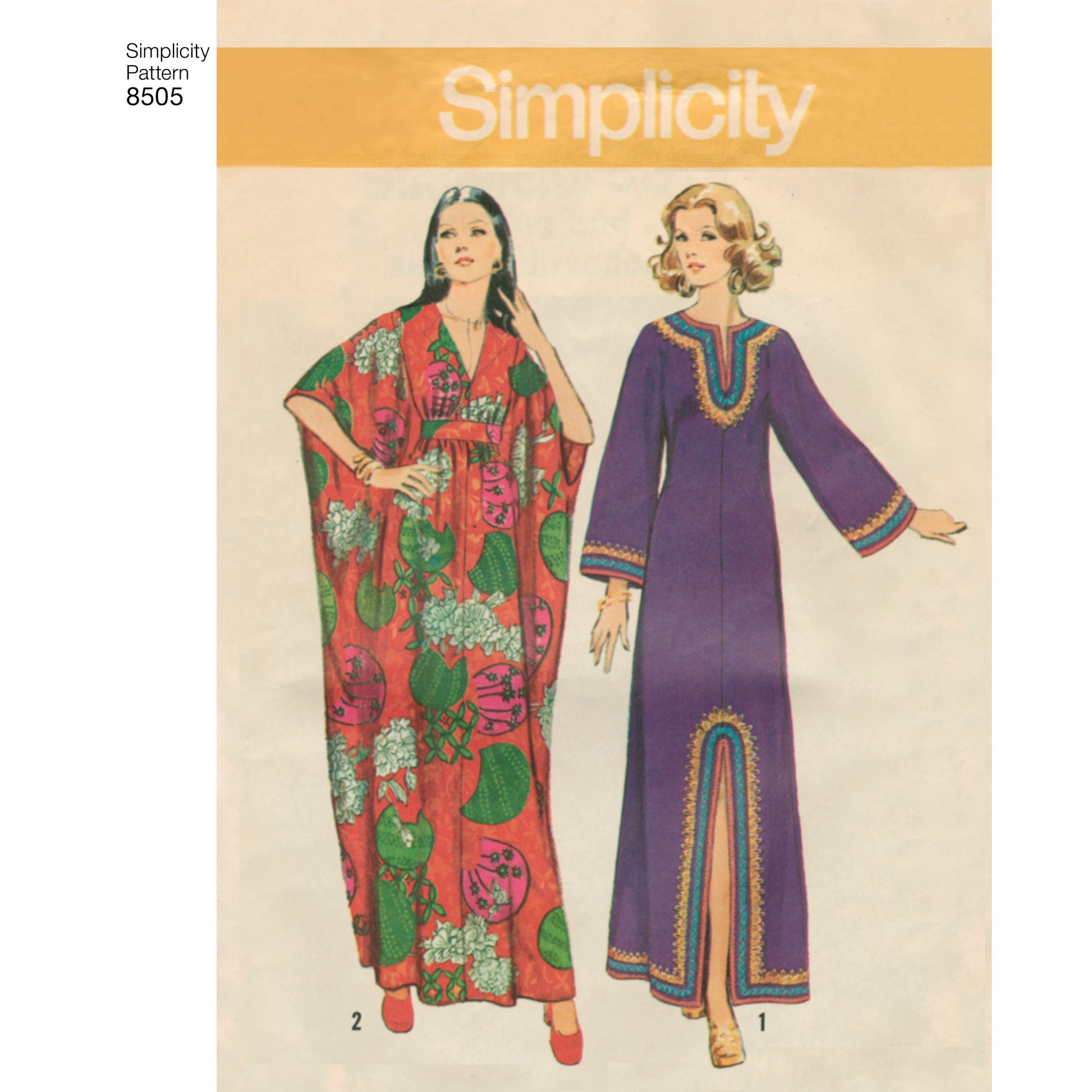 Symønster Simplicity 8505 - Nederdel Vintage - Dame | Billede 3