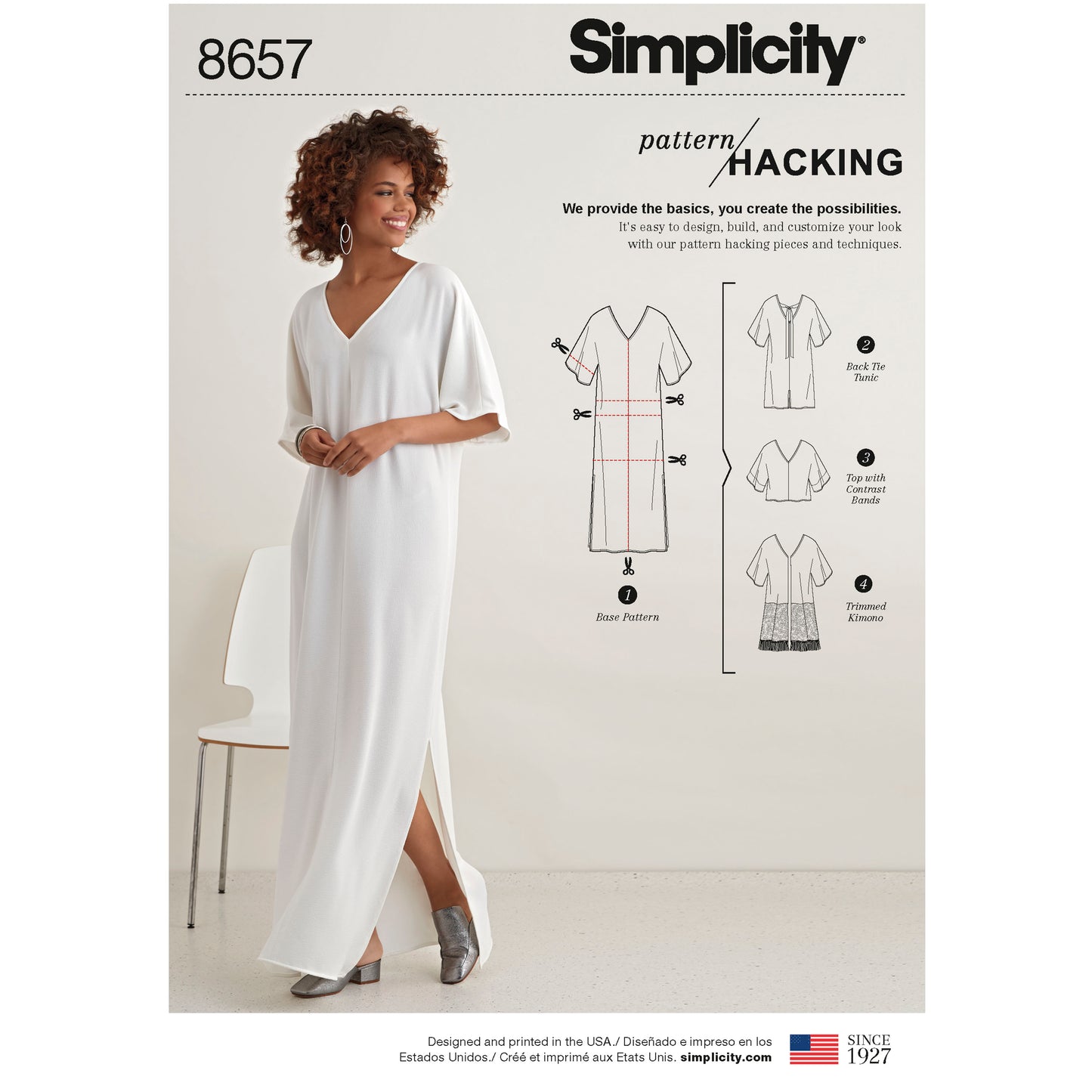 Symønster Simplicity 8657 - Dame | Billede 3