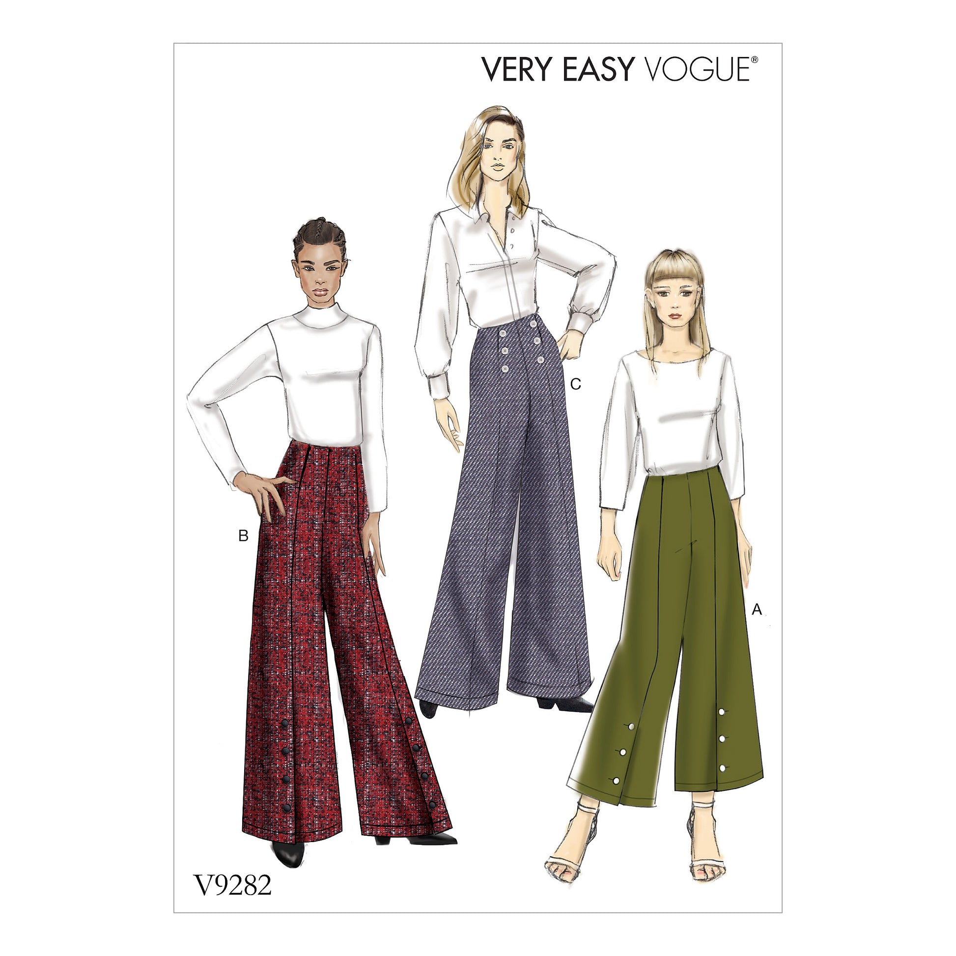 Symønster Vogue Patterns 9282 - Bukser - Dame | Billede 6