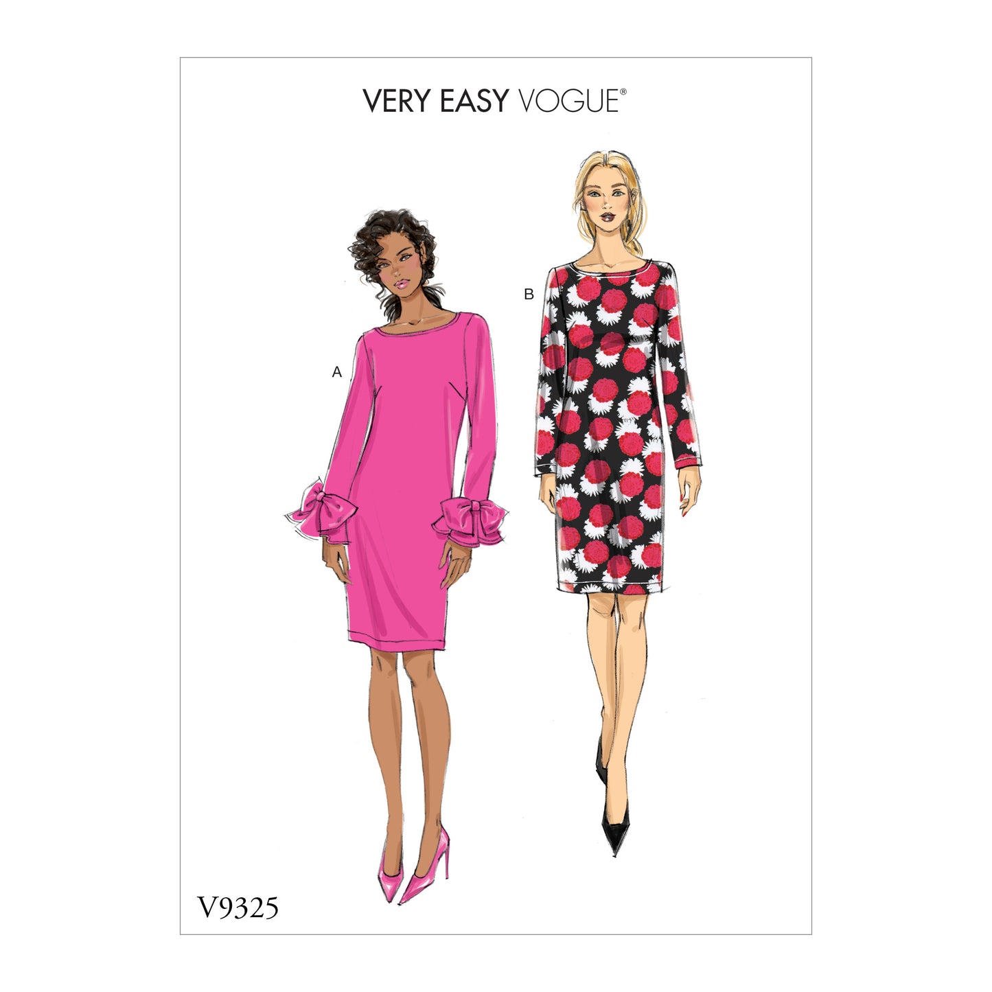 Symønster Vogue Patterns 9325 - Kjole - Dame | Billede 6